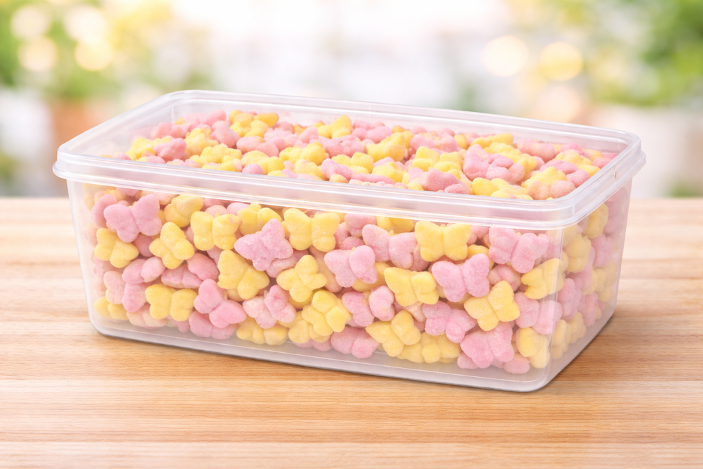 Swedish Style Lemon & Strawberry Butterflies Bulk