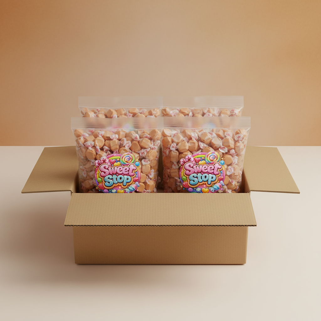 Pumpkin pie salt water taffy