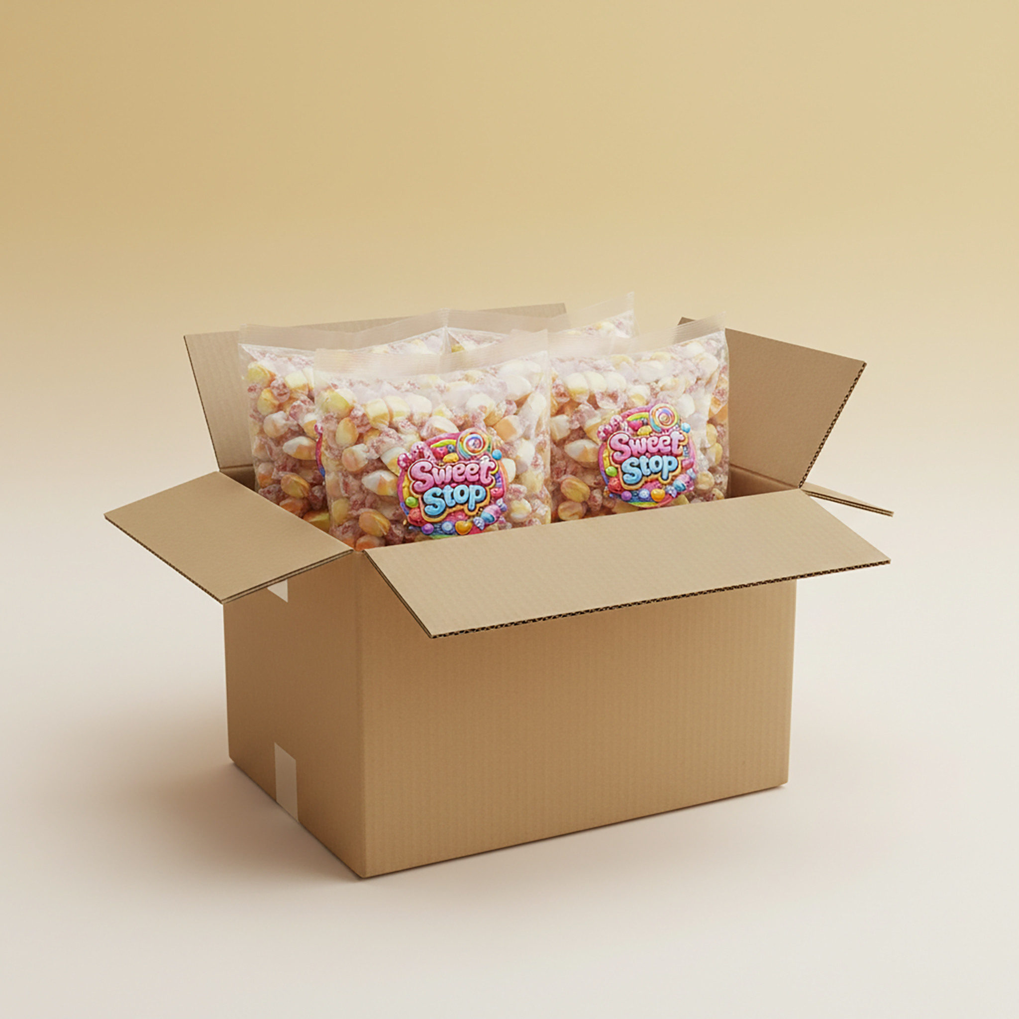 Candy Corn Salt Water Taffy