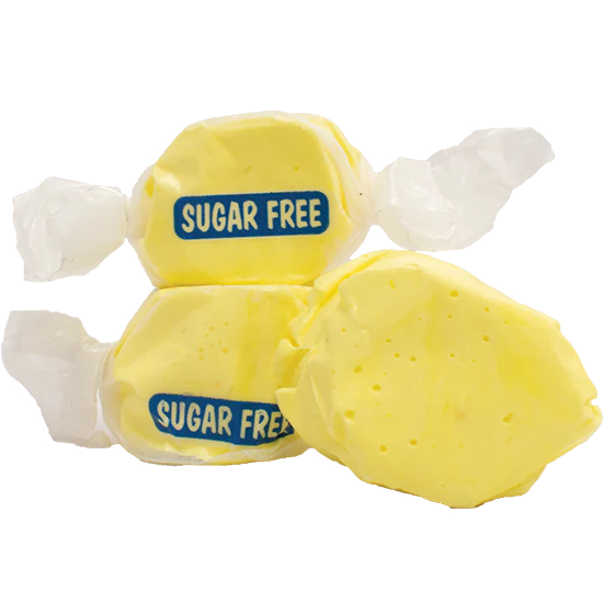 Sugar Free Banana Salt Water Taffy Bulk Bag