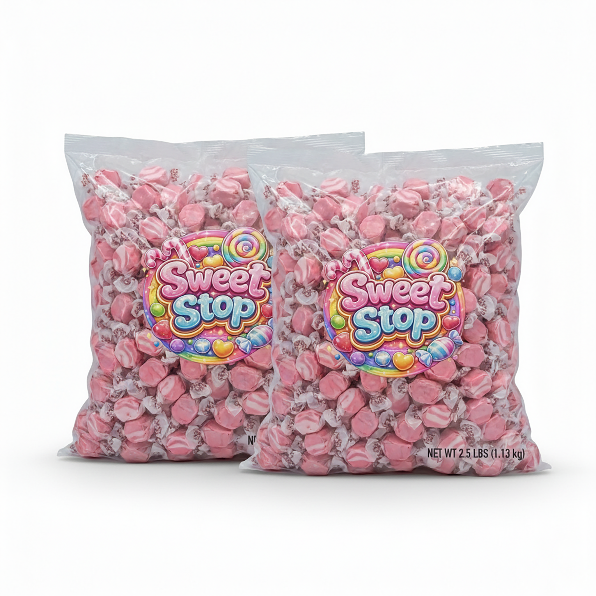 Cran-Raspberry Salt Water Taffy