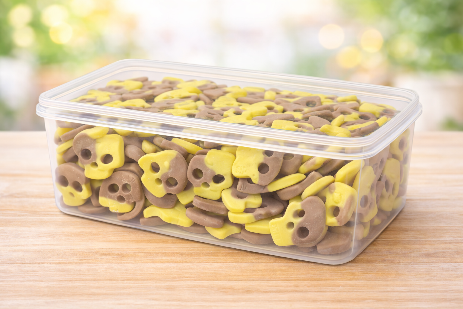 Swedish Style Sweet Banana & Toffee Skulls Bulk