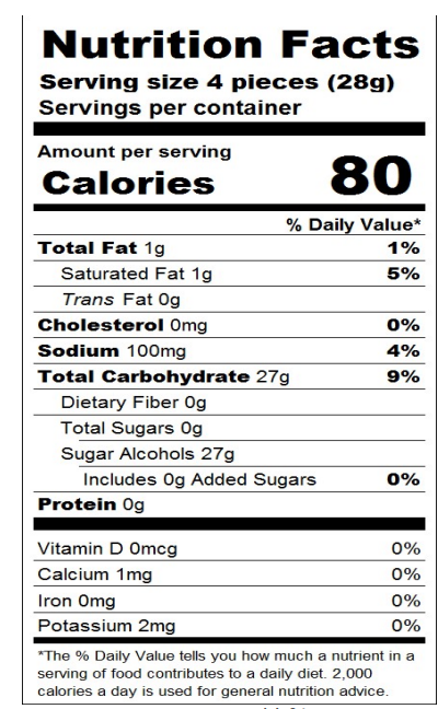 Banana Salt Water Taffy Bulk Bag