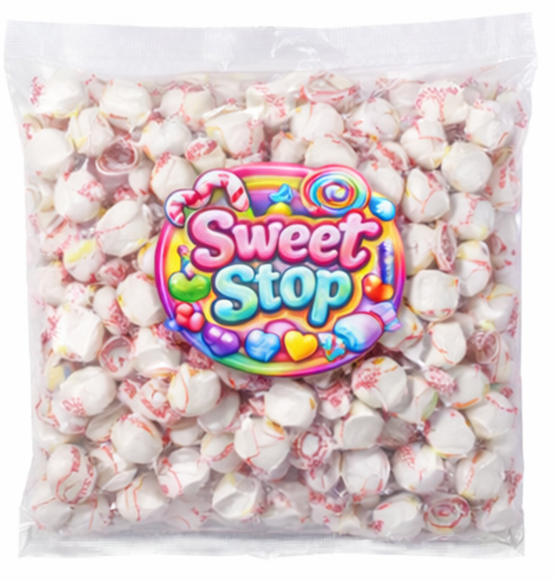 Peppermint Salt Water Taffy Bulk Bag