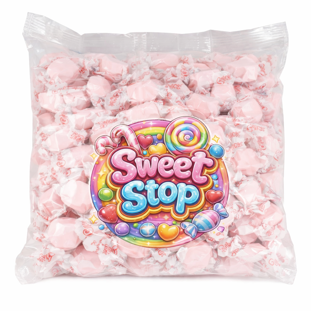 Bubble Gum Salt Water Taffy Bulk Bag