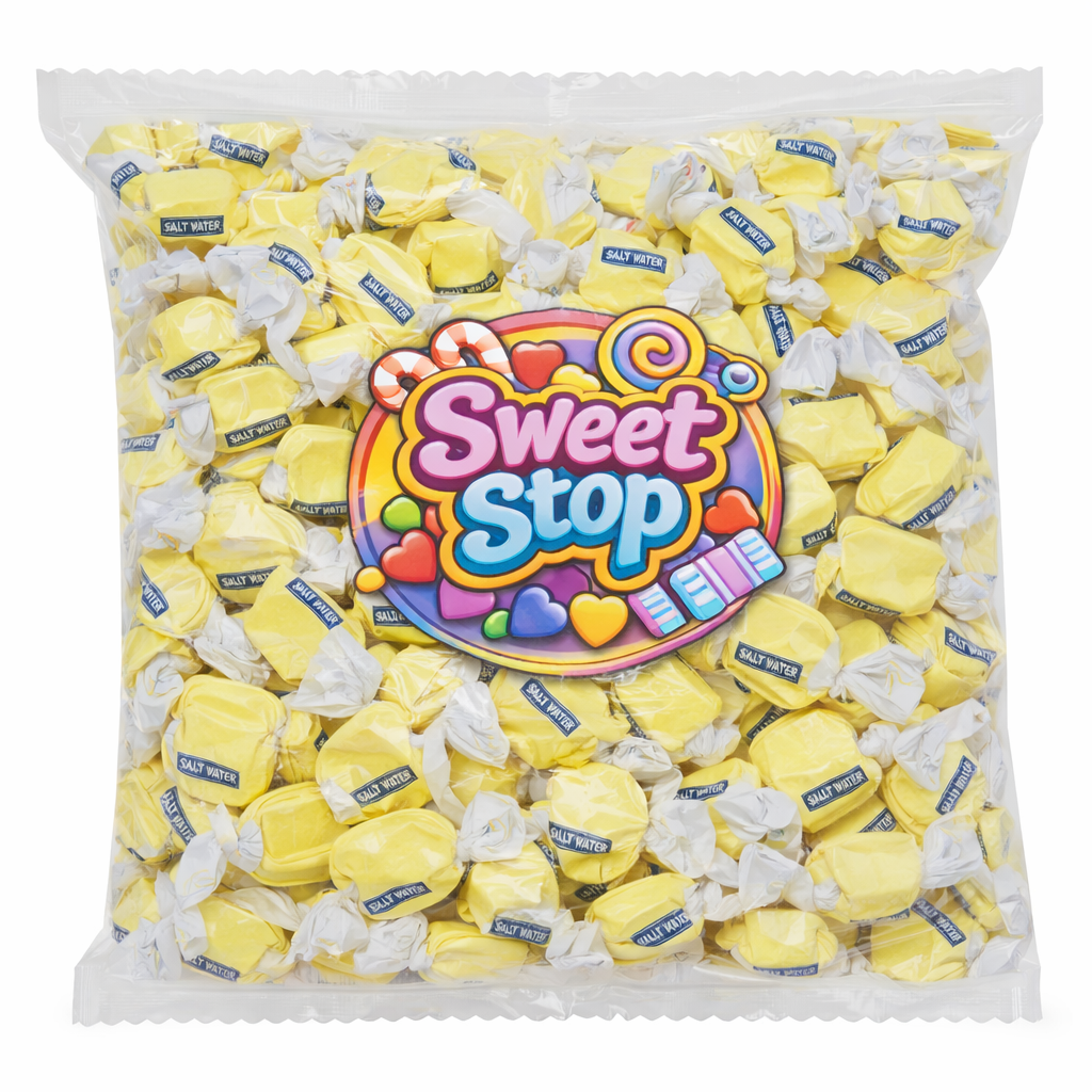Sugar Free Banana Salt Water Taffy Bulk Bag